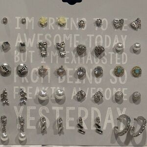 Elegant Silver and Pearl Earring Collection